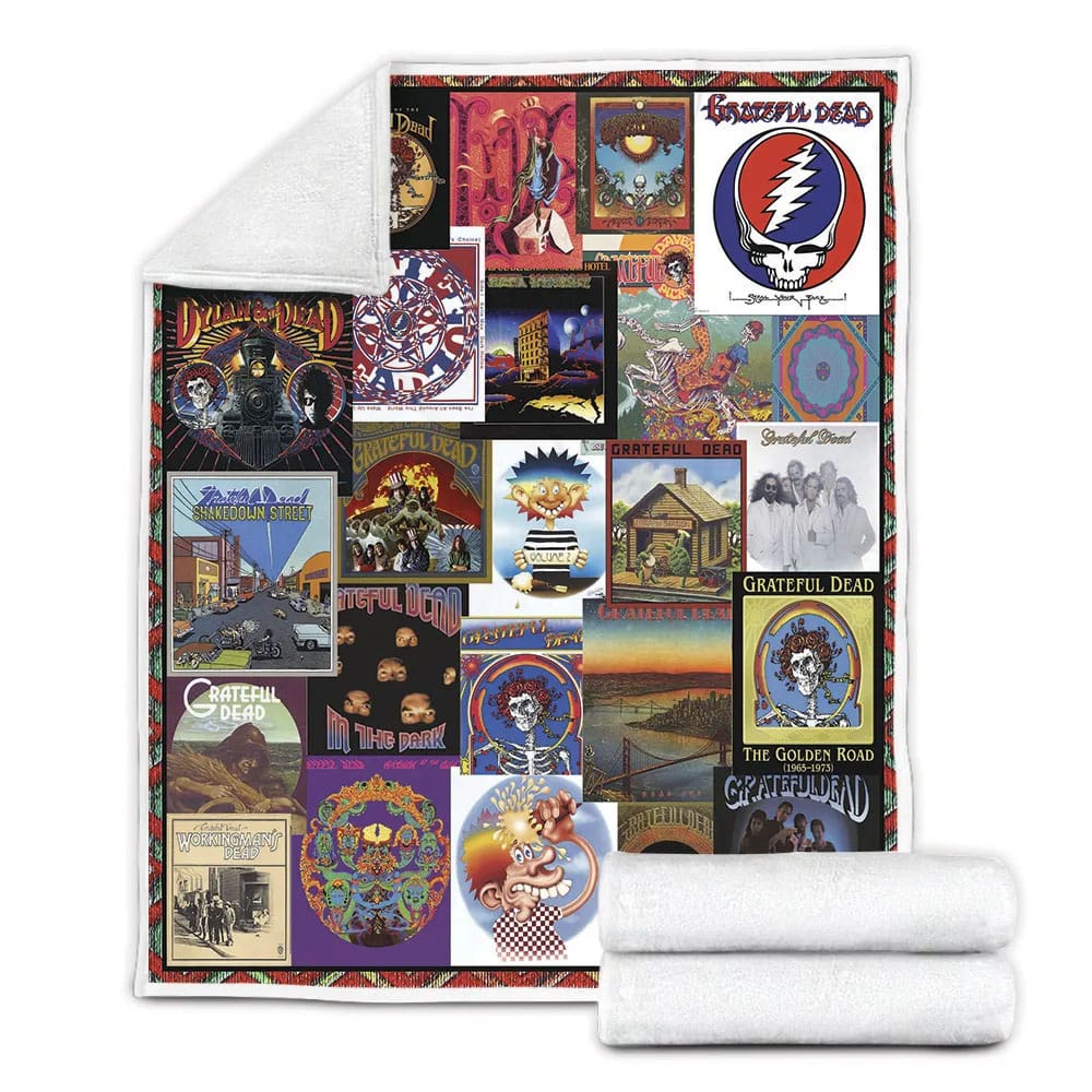 The Grateful Dead Fleece Blankherpa Blanket