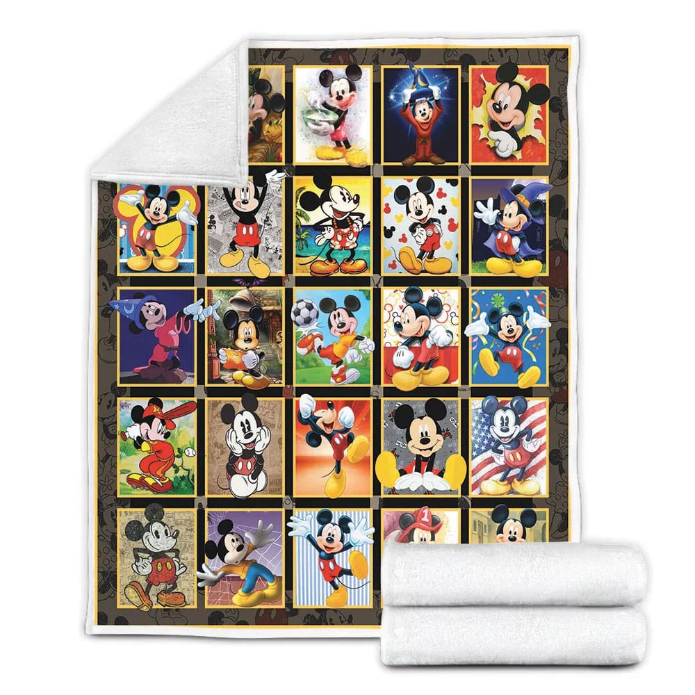 Disney Mickey e Fleece Blanket Gift For