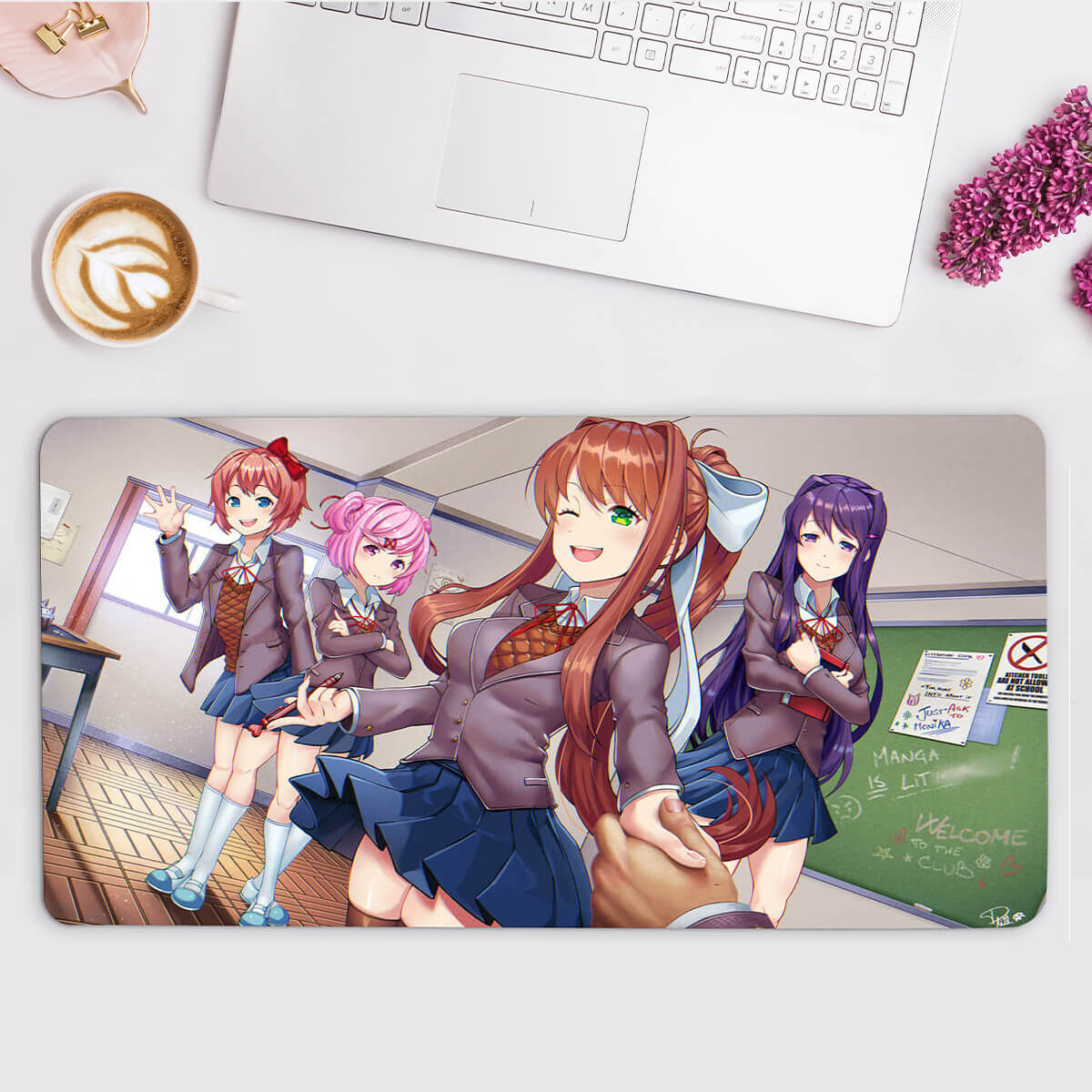 Allleftout Doki Doki Literature Club Desk Pad(3 Designs)