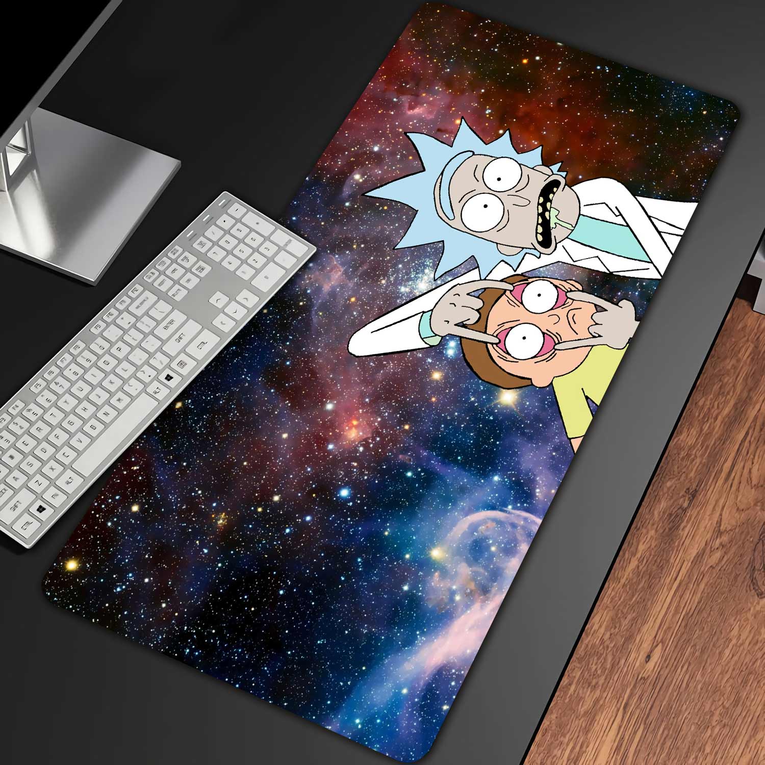 Allleftout Rick And Morty Space Desk Pad (2 Patterns)