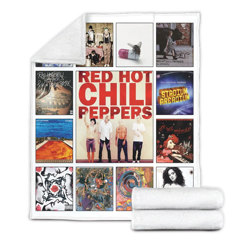 Red Hot Chili Pep Fleece Blankherpa Blanket