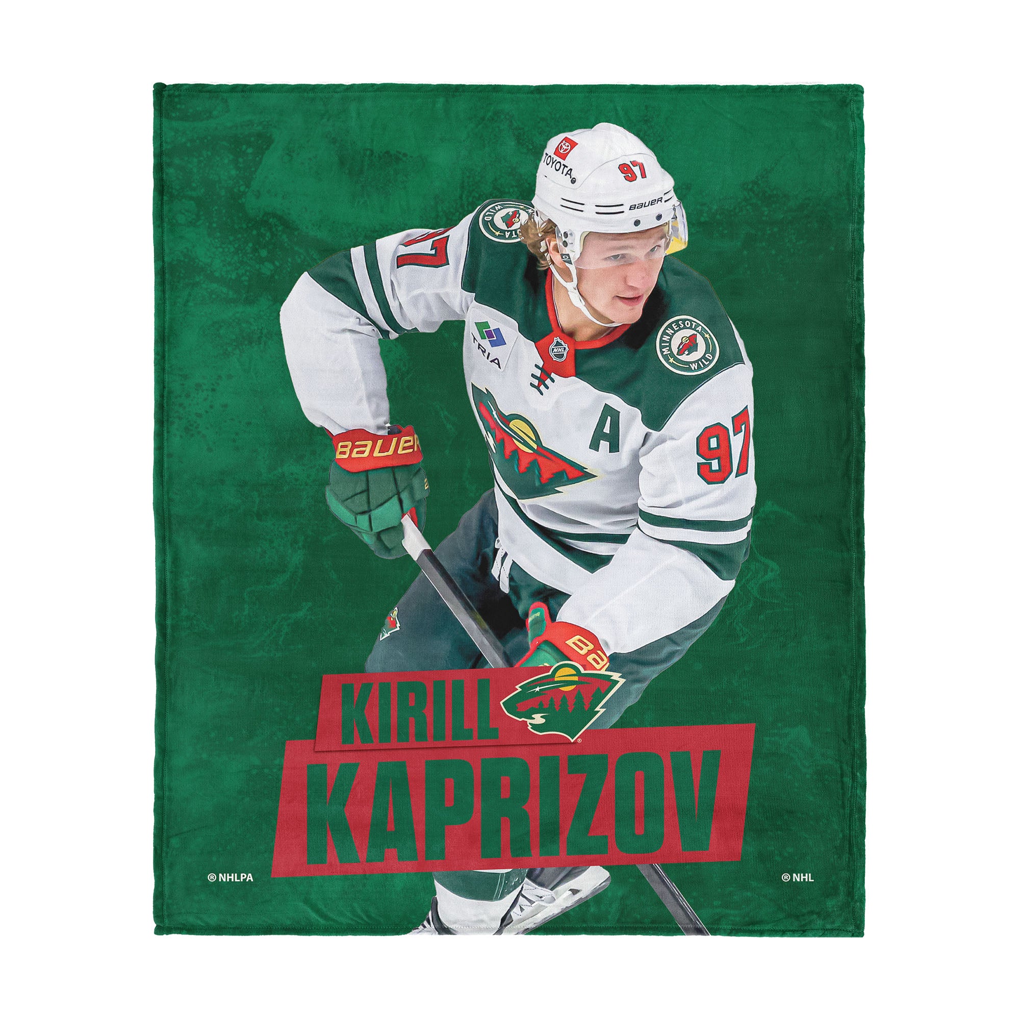 Miota Wild Kirill Kaprizov Nilk Touch Throw Blanket