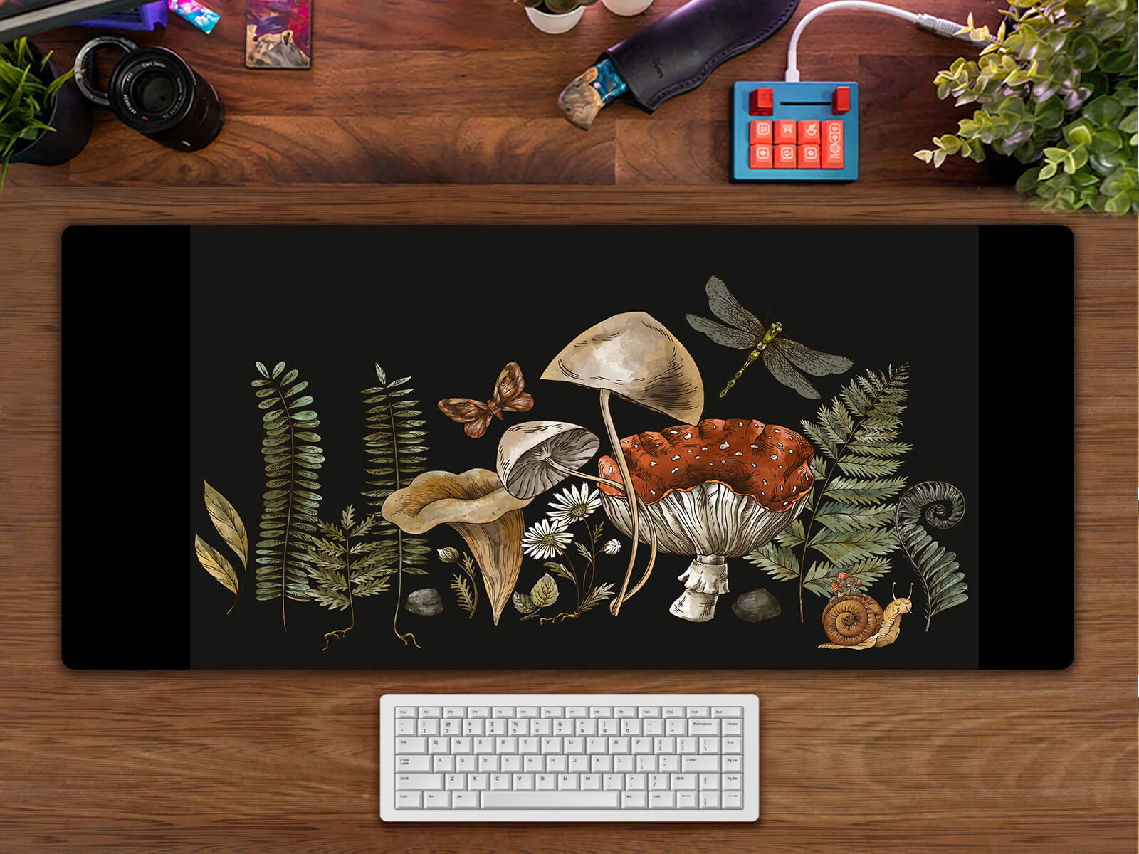 Allleftout Boho Wicca Pagan Root Desk Mat