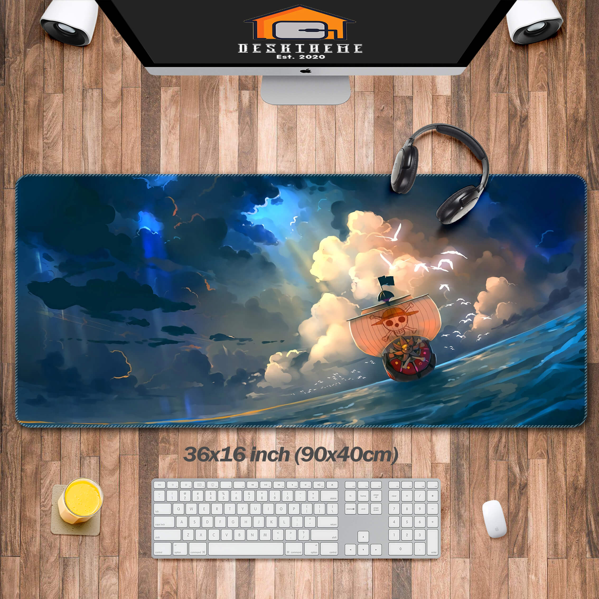 Allleftout One Piece Sunny Gaming Mouse Pad Extended