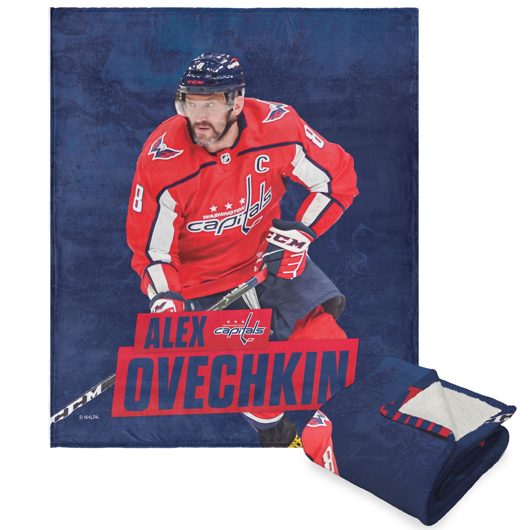 NHLhington Capi Alex Ovechkilk Touherpa Throw Blanket 50 x 60 in