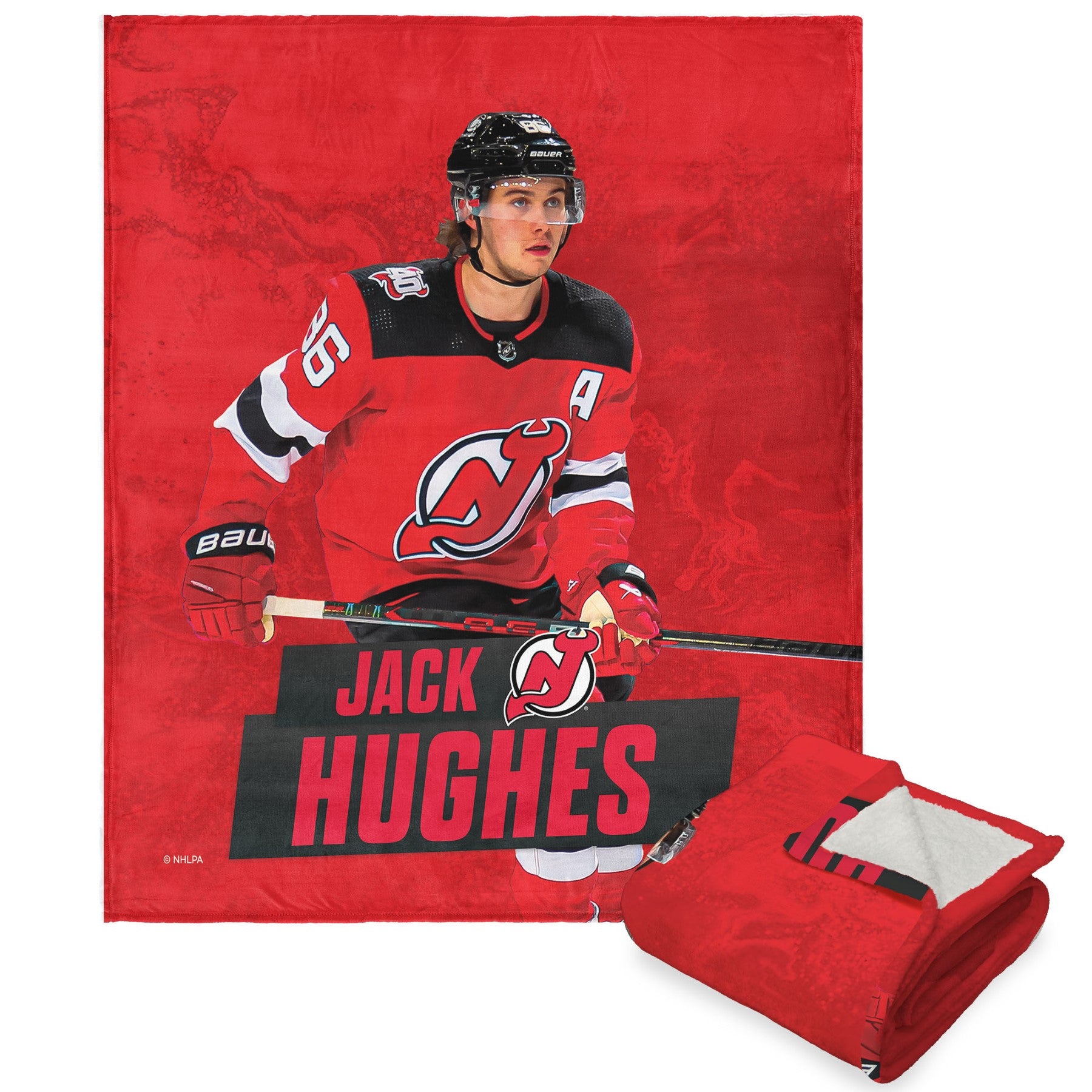 De Jack Hu Nilk Touherpa Throw Blanket