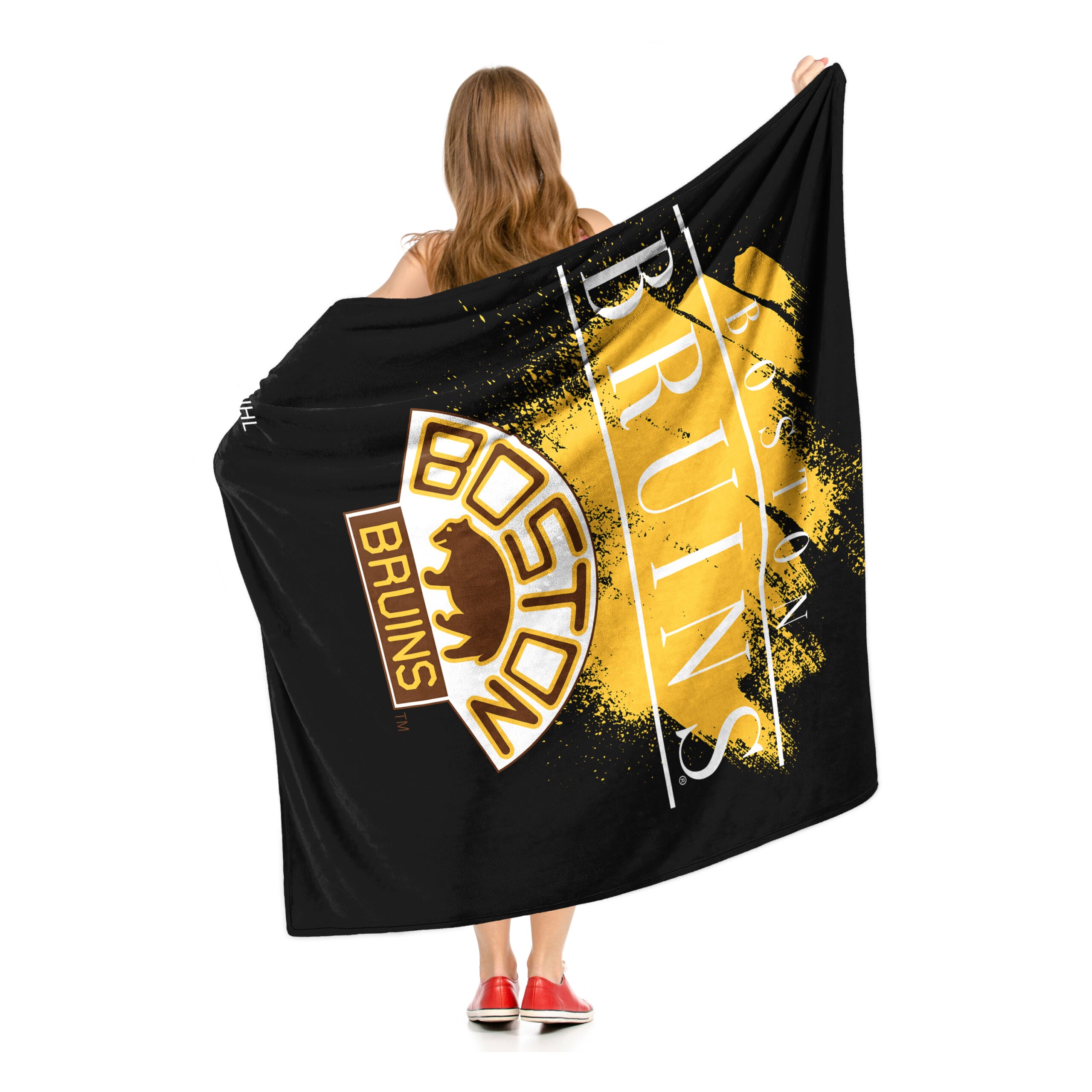 NHLton Br Vintailk Touch Throw Blanket