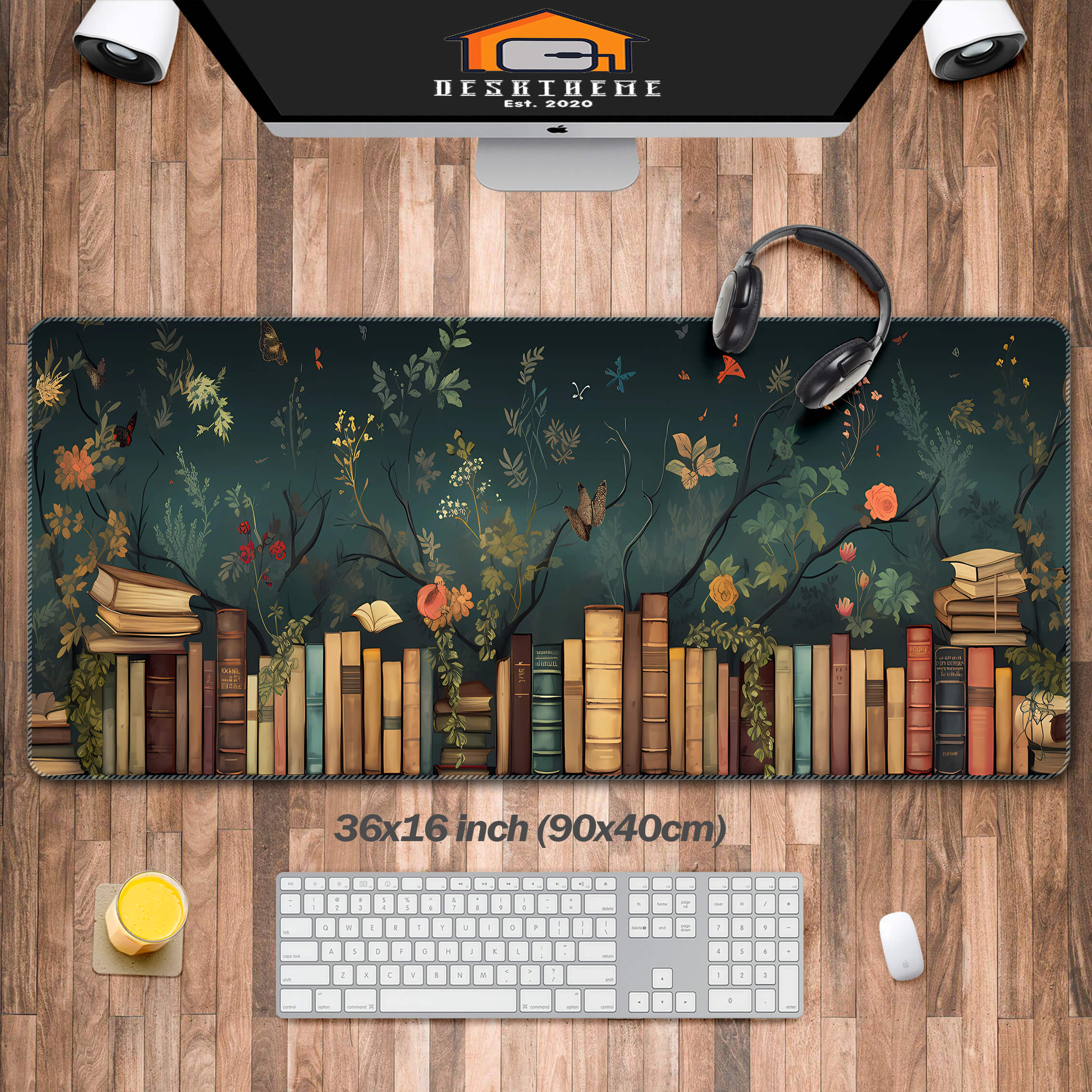 Allleftout Bookish Mouse Pad Xxl(2 Designs)
