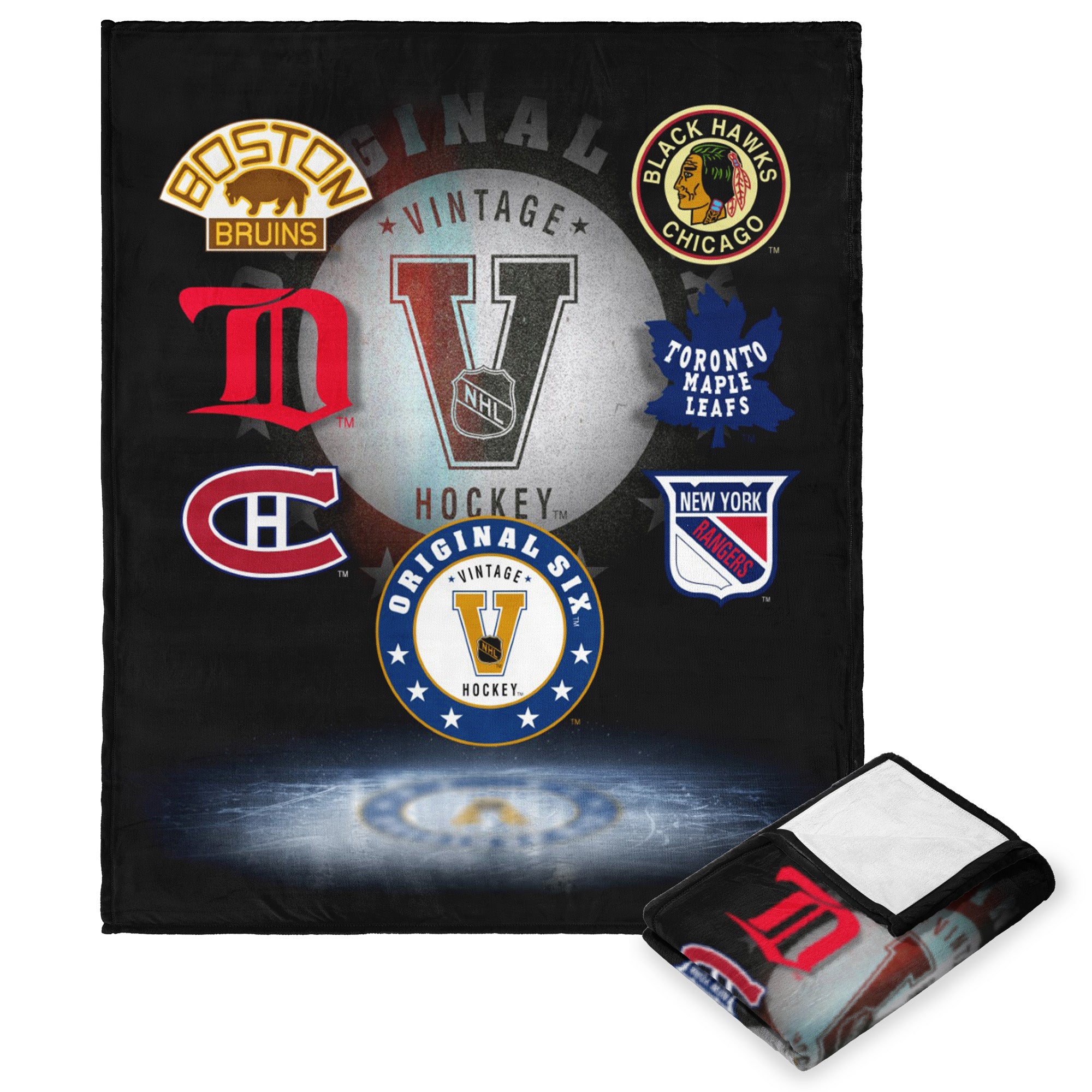 NHL t Six t Silk Touch Throw Blanket