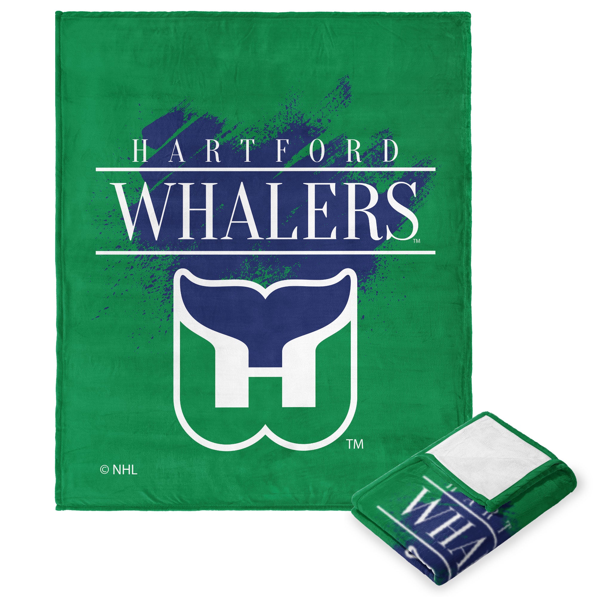 NHL Hartford Wha Vintailk Touch Throw Blanket