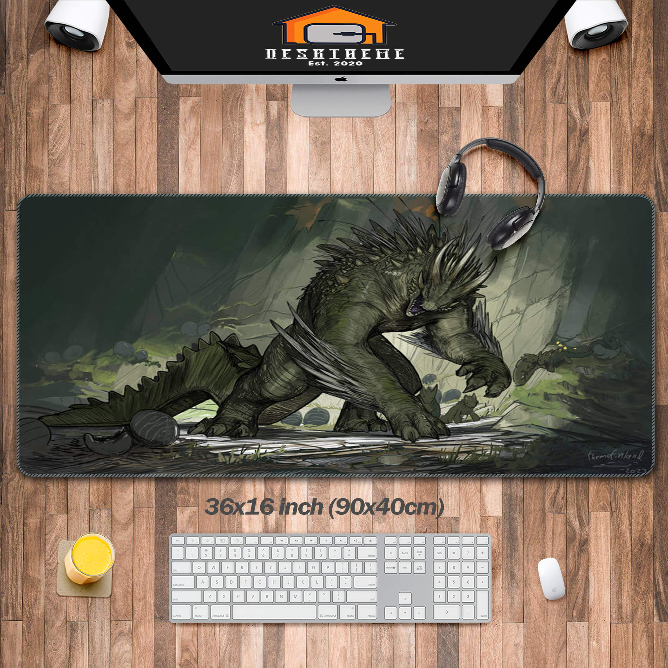Allleftout Nesting Dratok Gaming Desk Pad