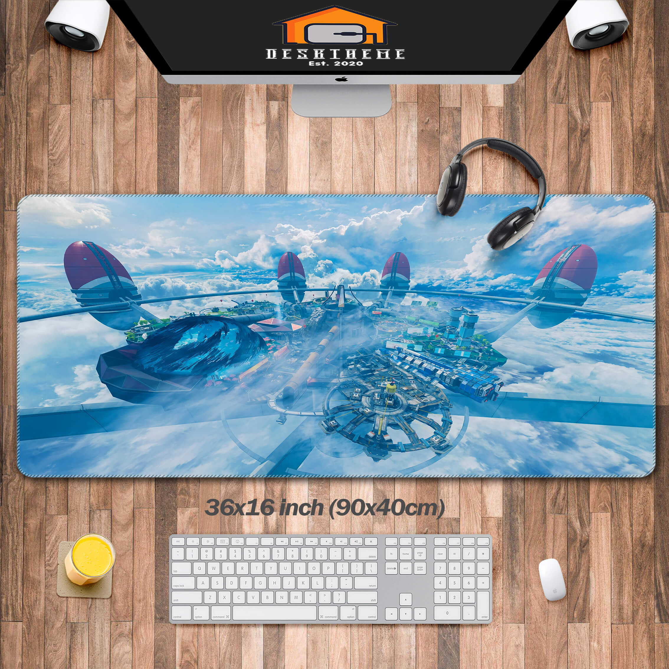 Allleftout Olympus Rgb Gaming Mouse Pad Xxl