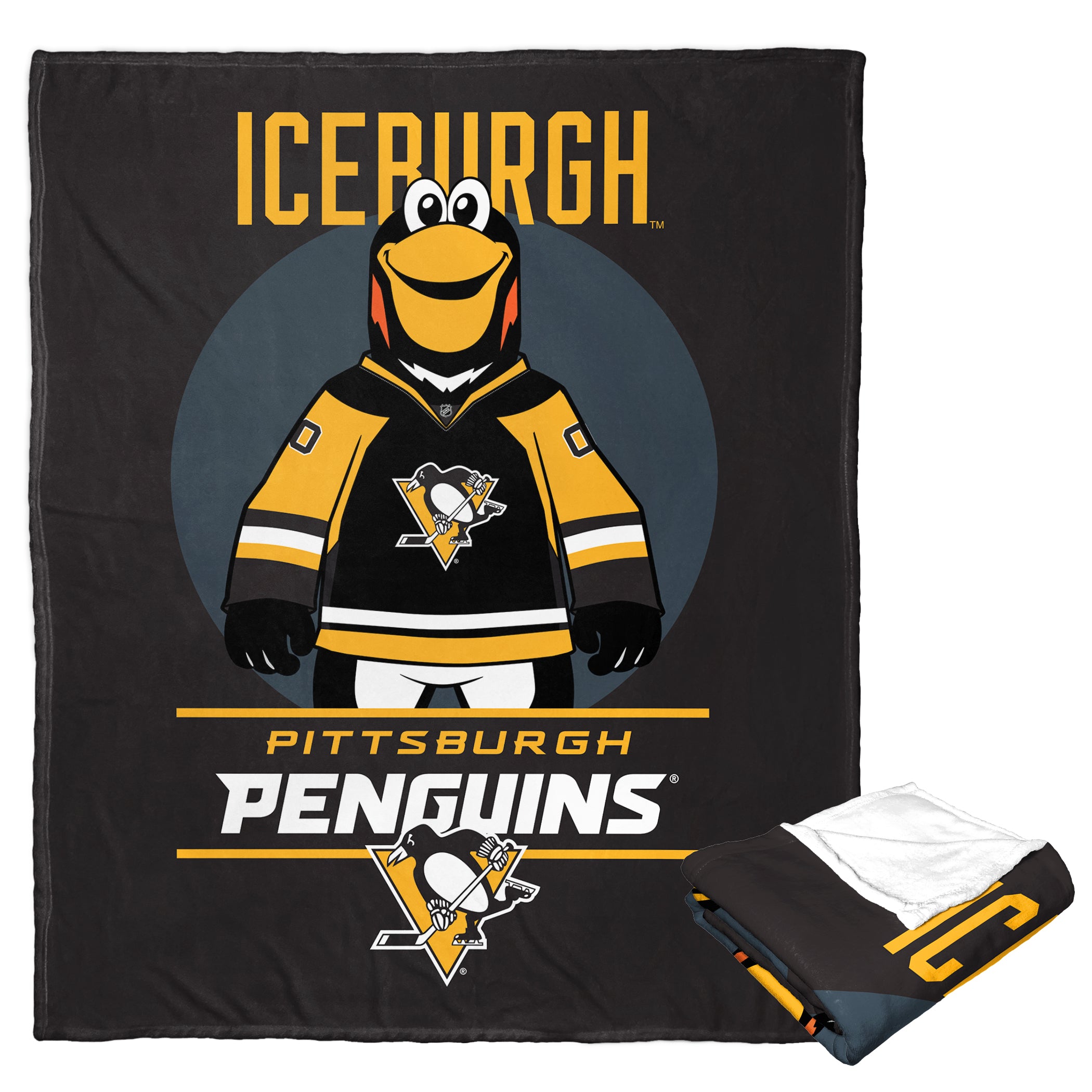 NHL Pburgh Pengcot Loilk Touch Throw Blanket