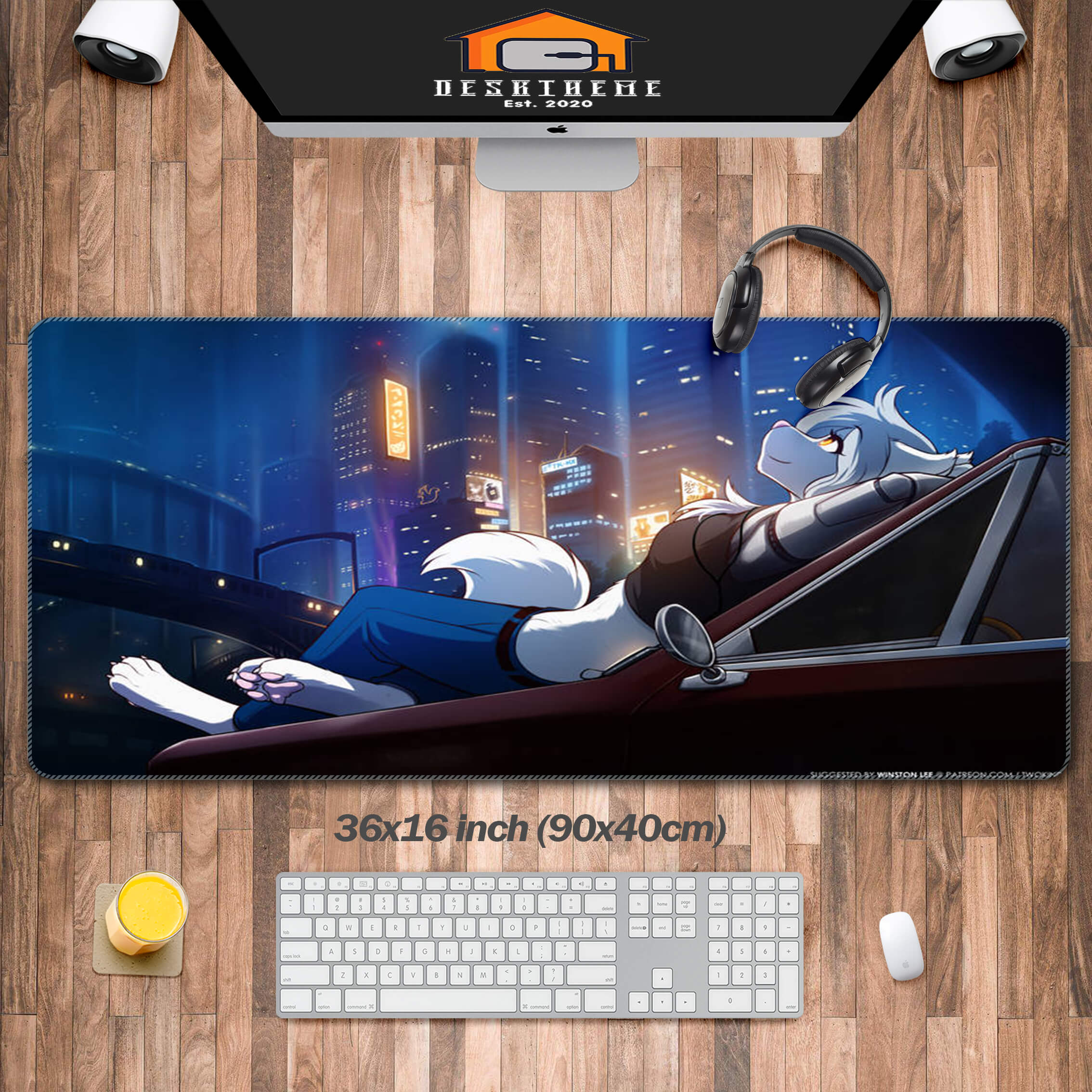 Allleftout Cyberpunk Raine Desk Pad