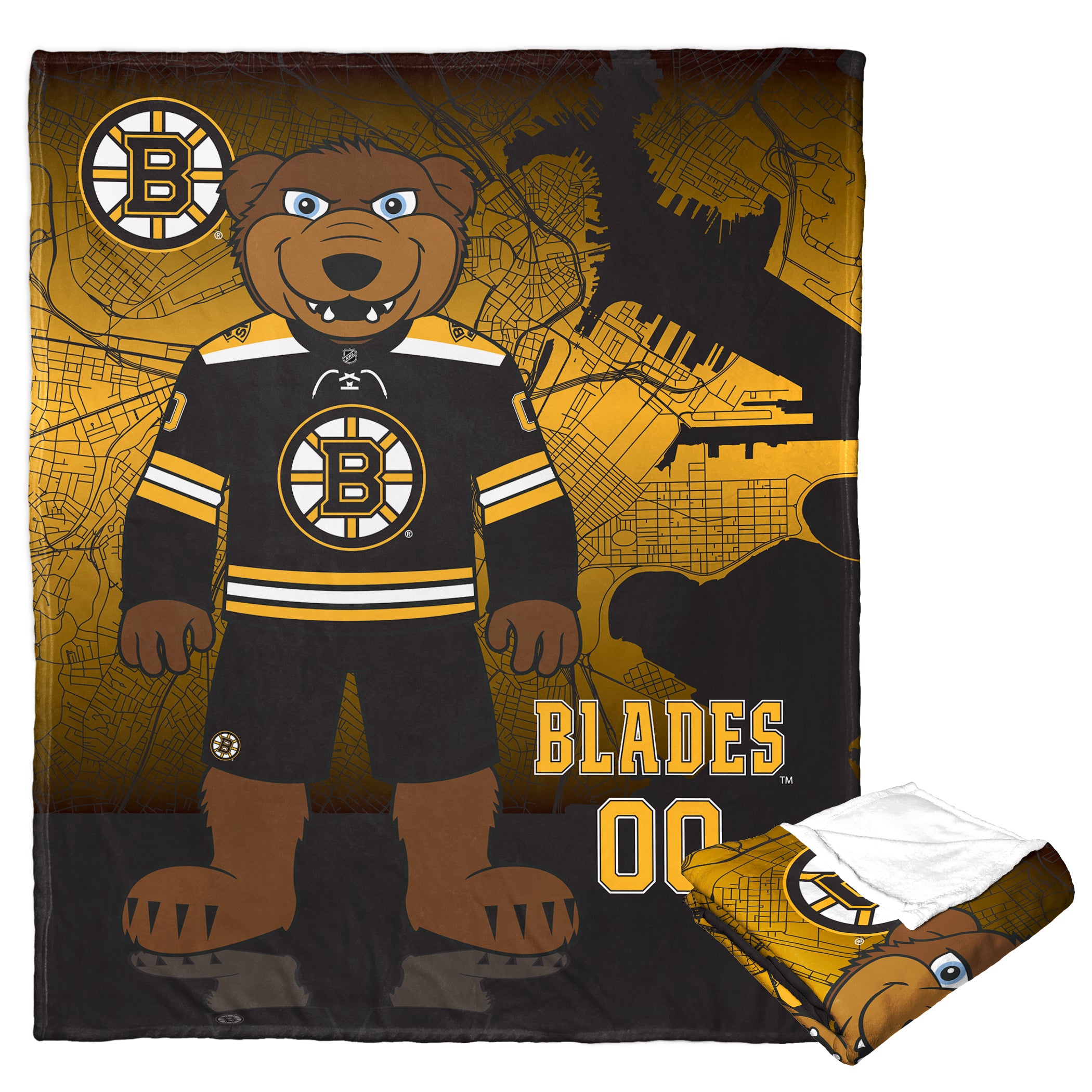 NHLton Brcot Loilk Touch Throw Blanket