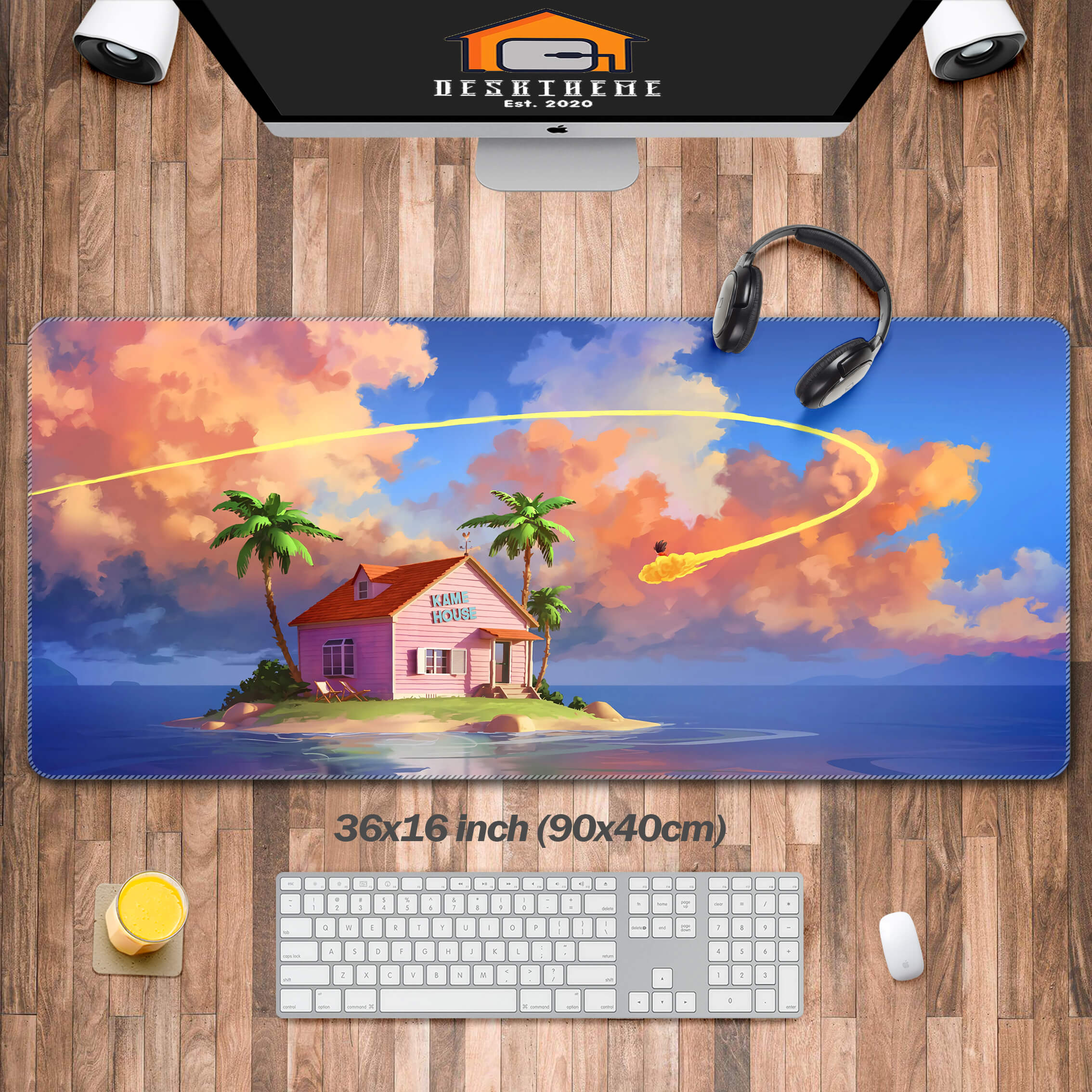Allleftout Kane House Dragon Ball Desk Pad Large