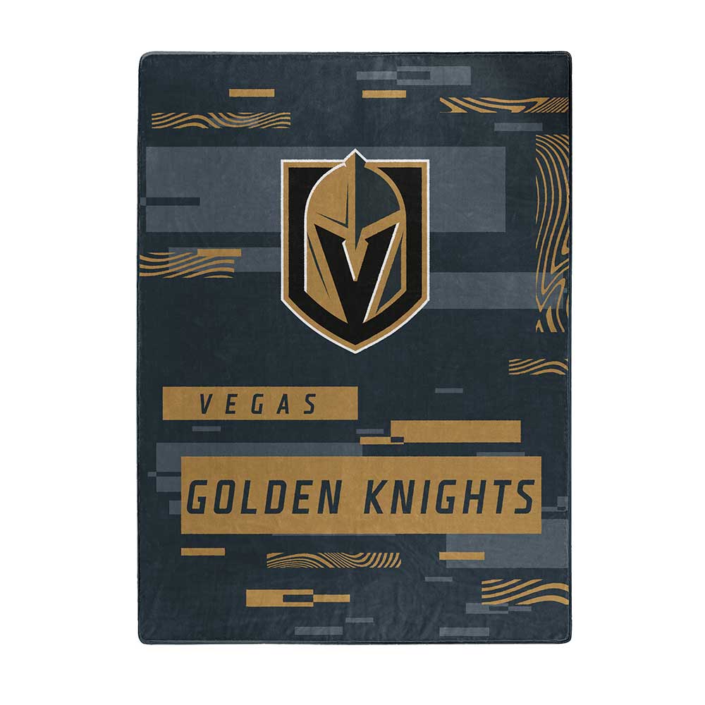 NHL V Golden Kni Digitizechel Throw Blanket In
