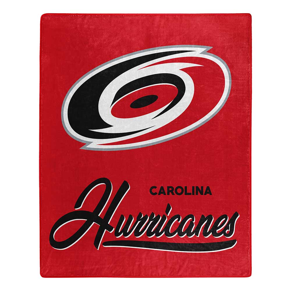 NHL Carolina Hurric Signaturechel Throw Blanket