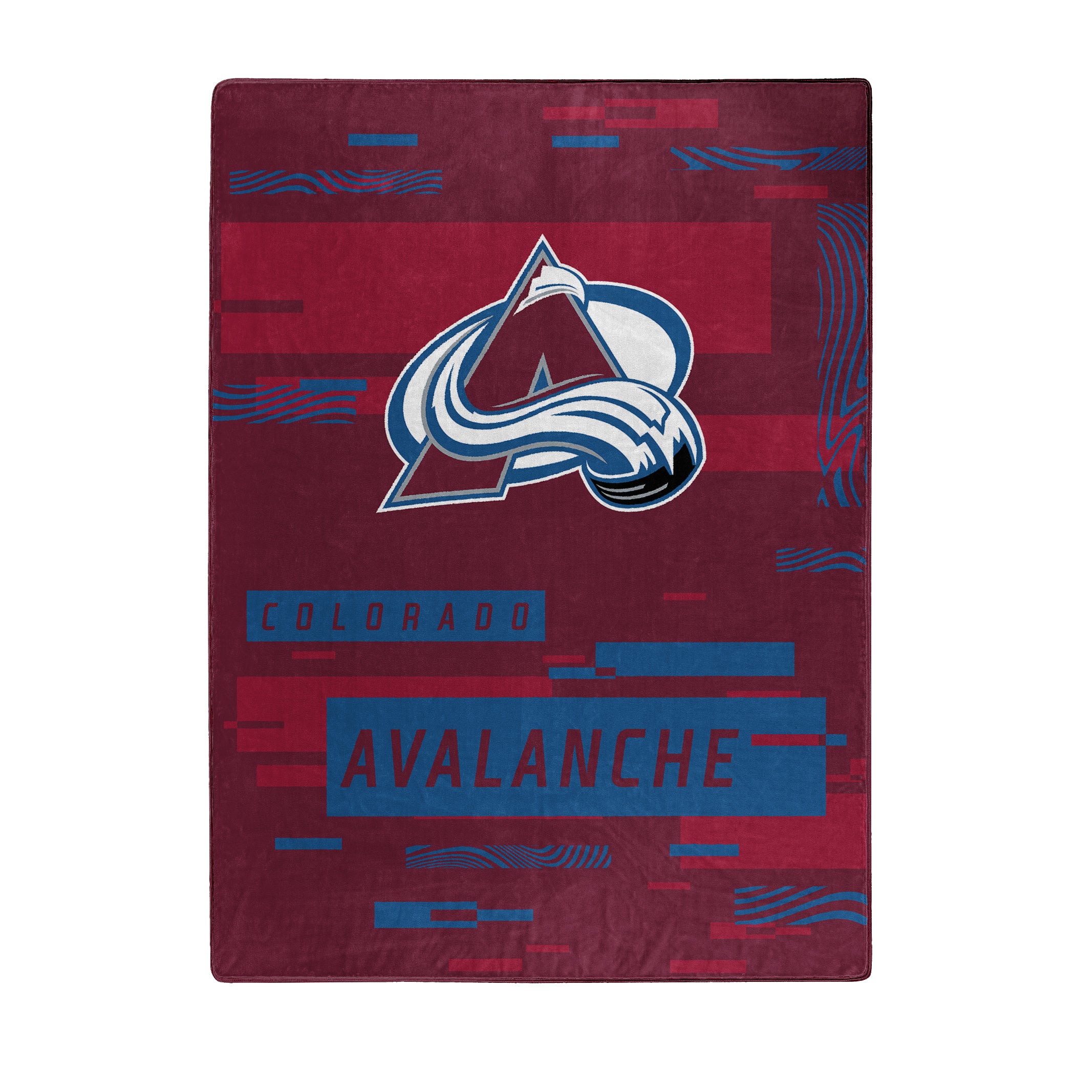 NHL Colorado Avalanche Digitizechel Throw Blanket In