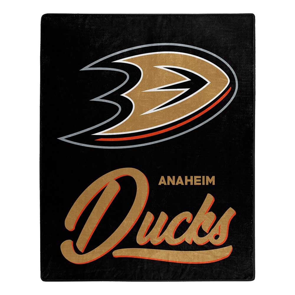 NHL Anaheim D Signaturechel Throw Blanket