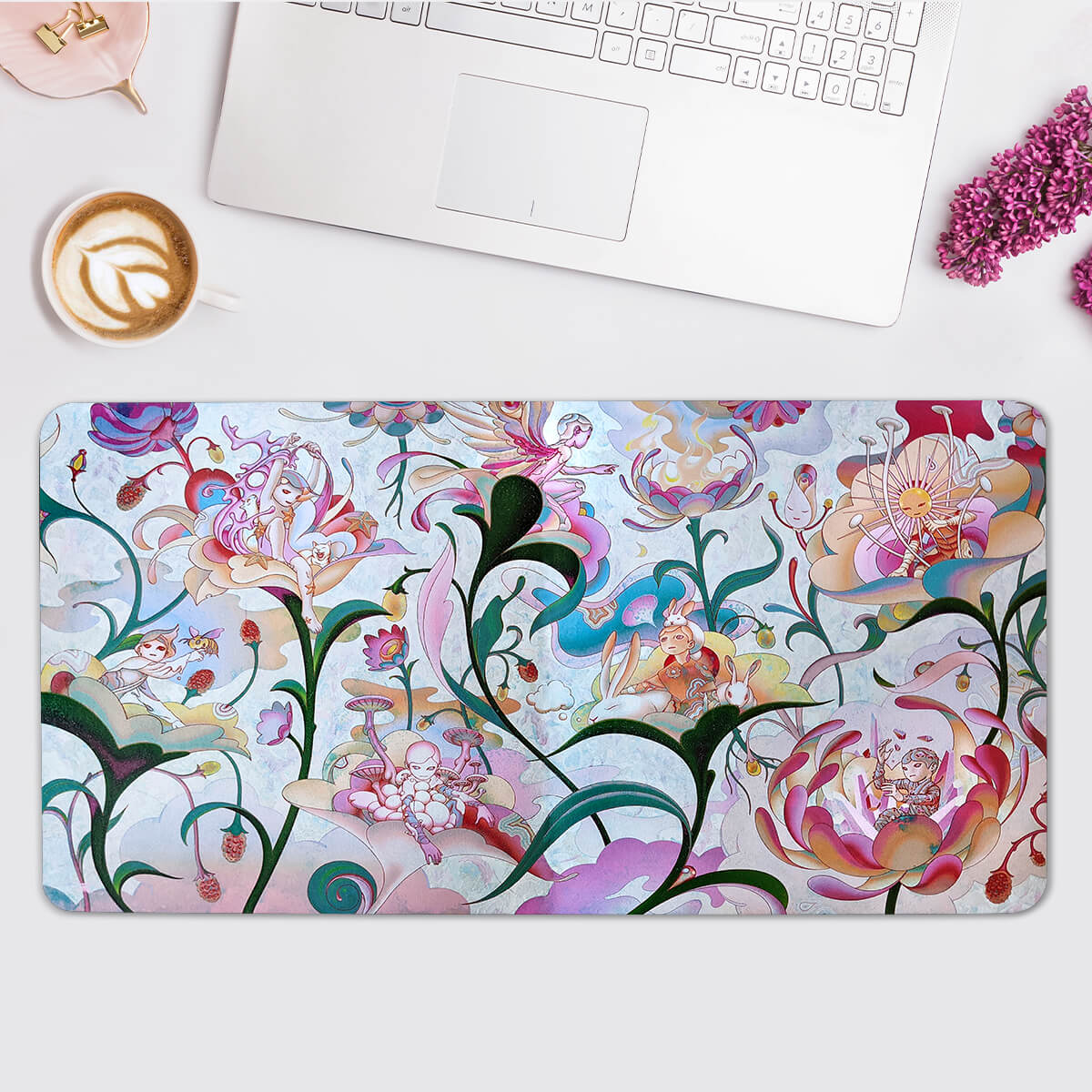 Allleftout Garden Fairy Mouse Pad
