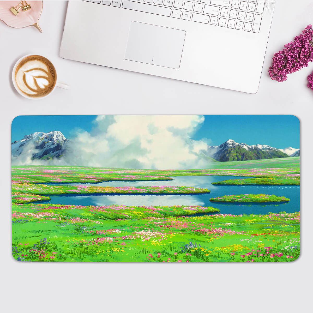 Allleftout Cute Blooming Grassland Mouse Pad(3 Patterns)