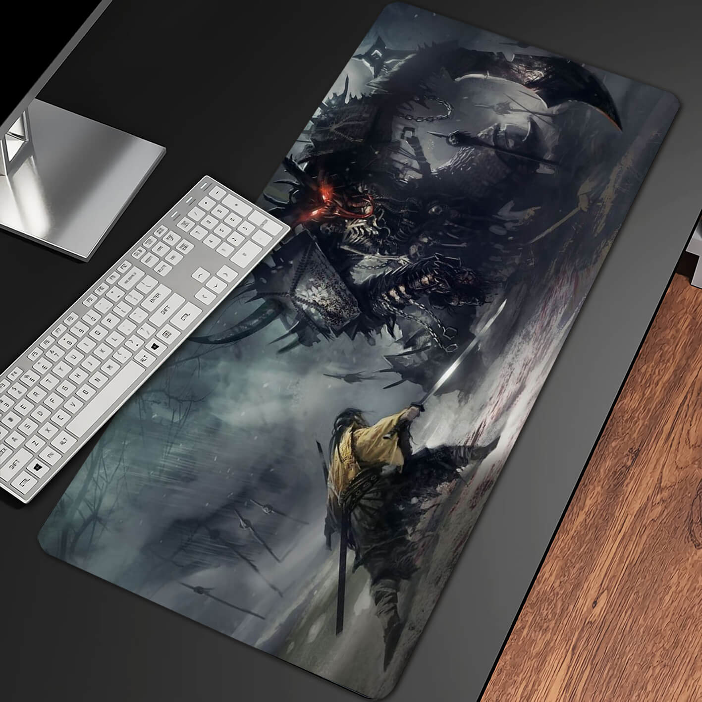 Allleftout SamuraiAndDragon Gaming Mouse Pad Xxl(2 Designs)