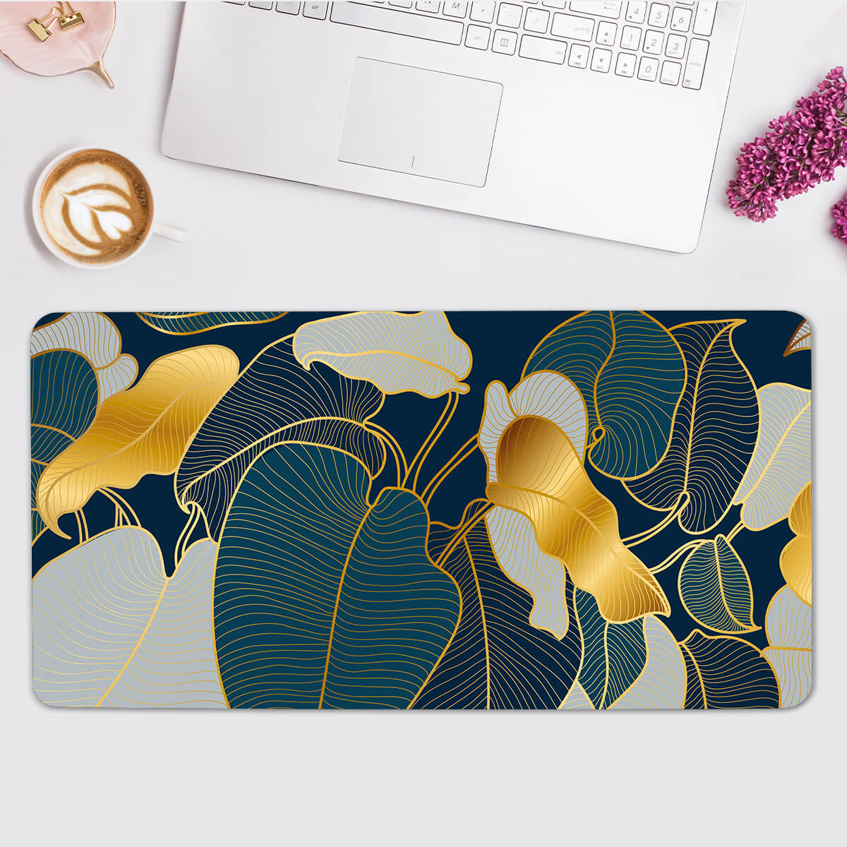 Allleftout Colorful Leaves Mouse Pad Xxl(3 Designs)