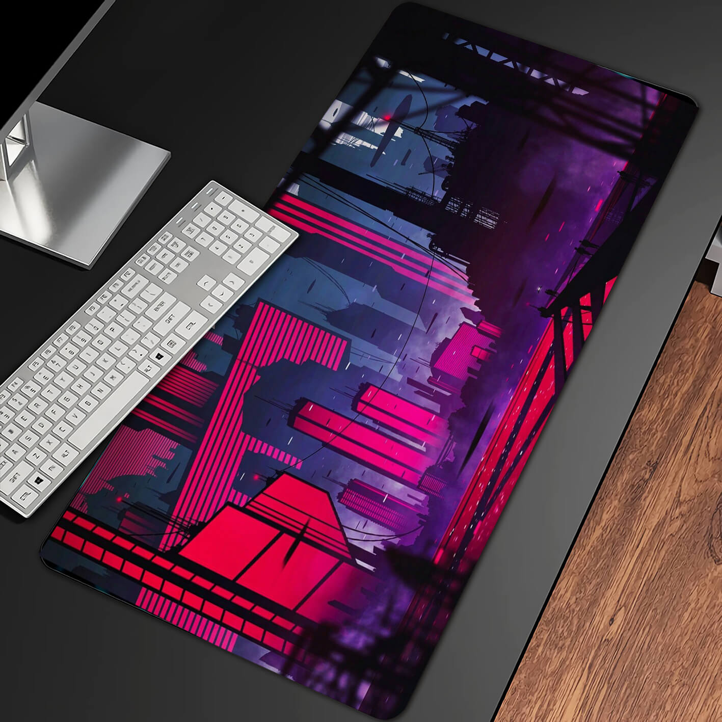 Allleftout Cyberpunk Factory Desk Pad