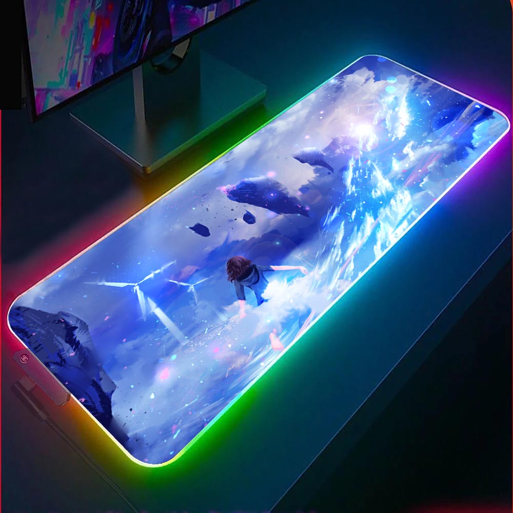 Allleftout Eve 01 Rgb Gaming Mouse Pad