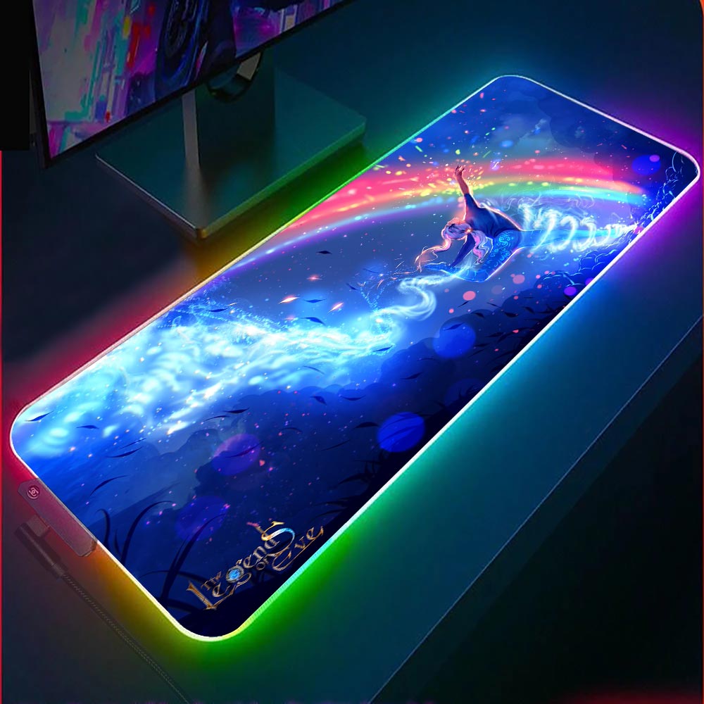 Allleftout Eve 02 Rgb Gaming Mouse Pad