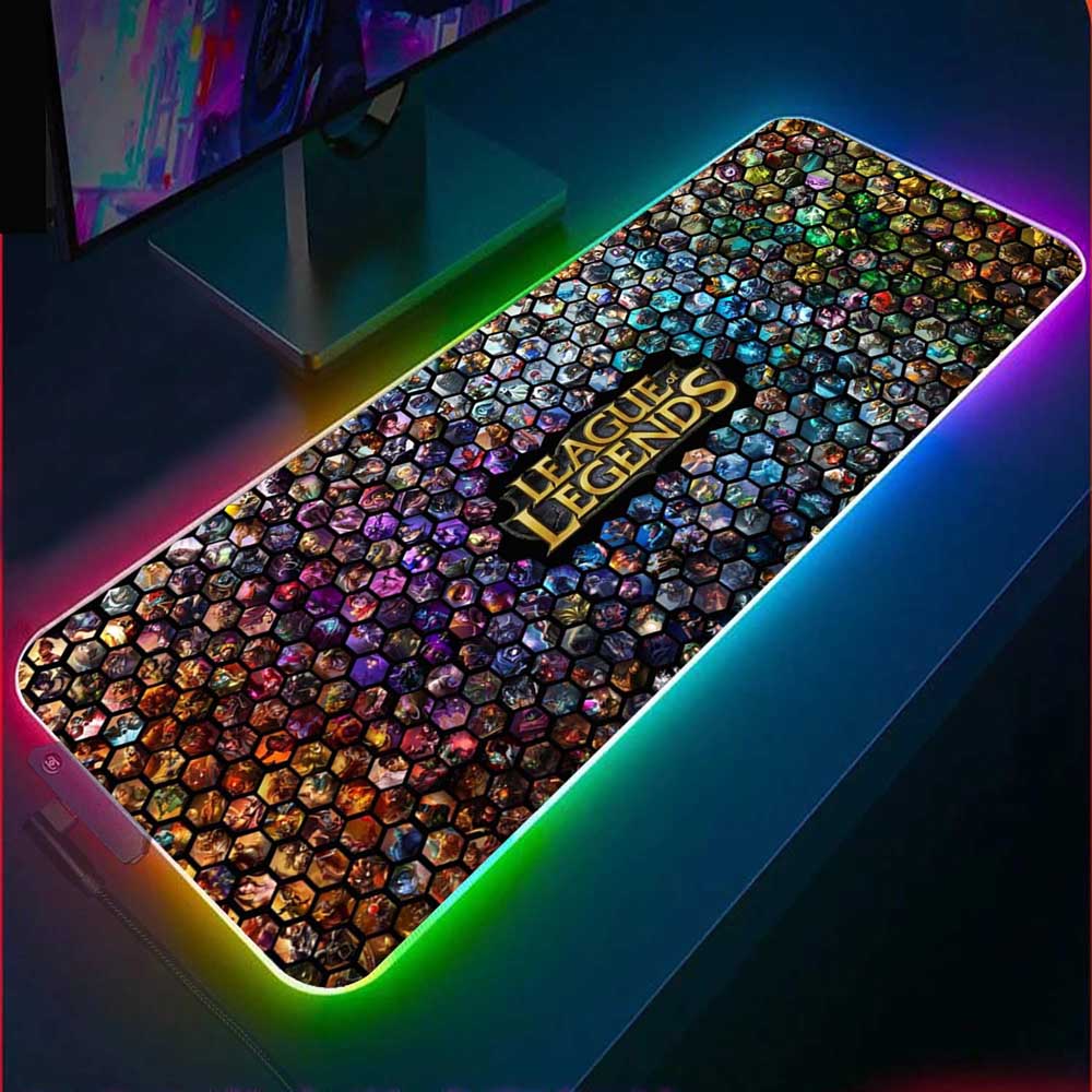 Allleftout League Of Legends Rgb Gaming Mouse Pad