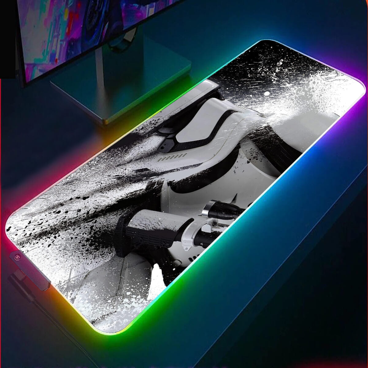 Allleftout Star Wars Rgb Gaming Mouse Pad(2 Patterns)
