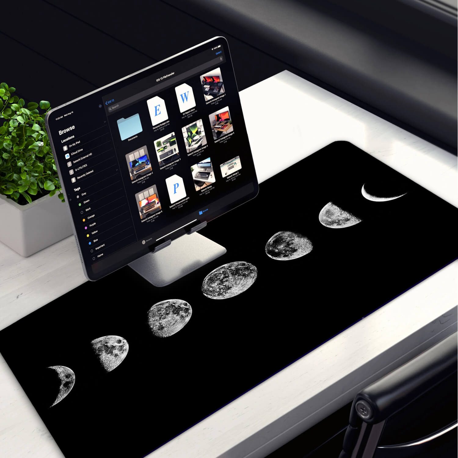 Allleftout New Moon Desk Pad