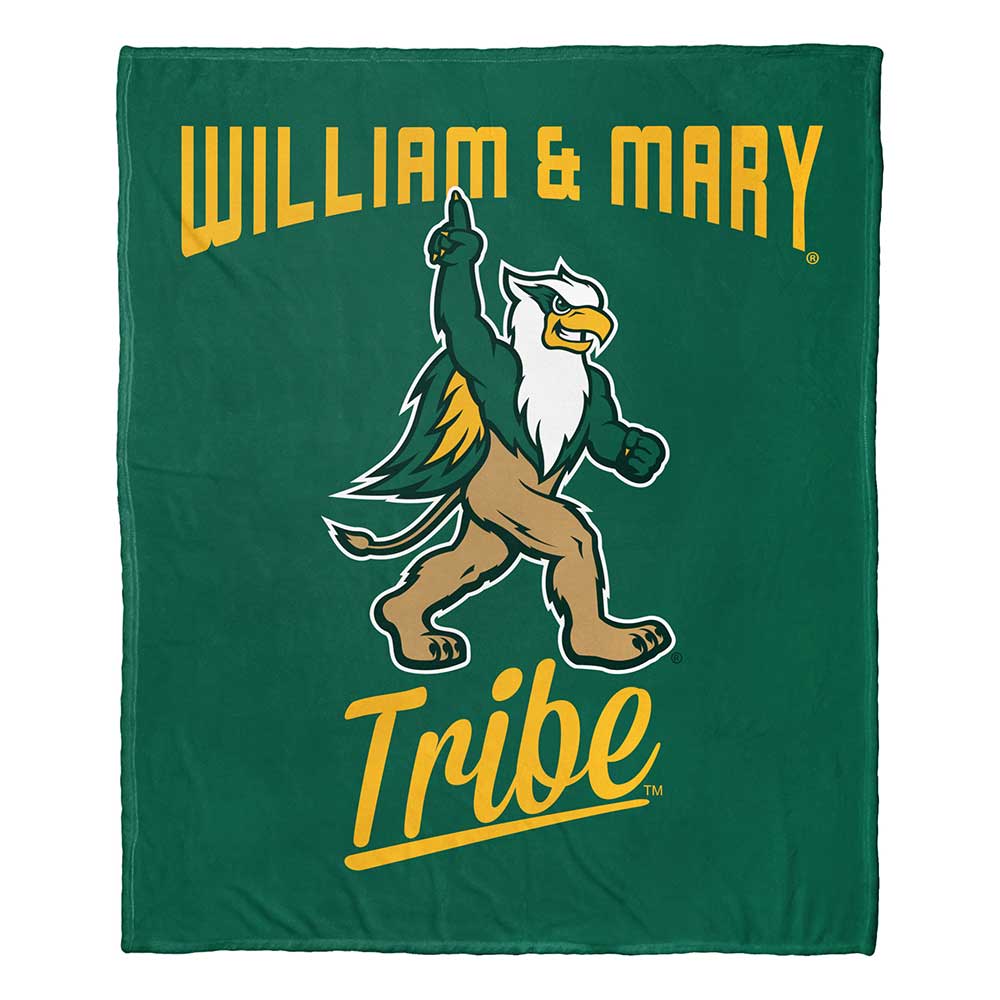 NCAA William & Mary Tribe Alumilk Touch Throw Blanket