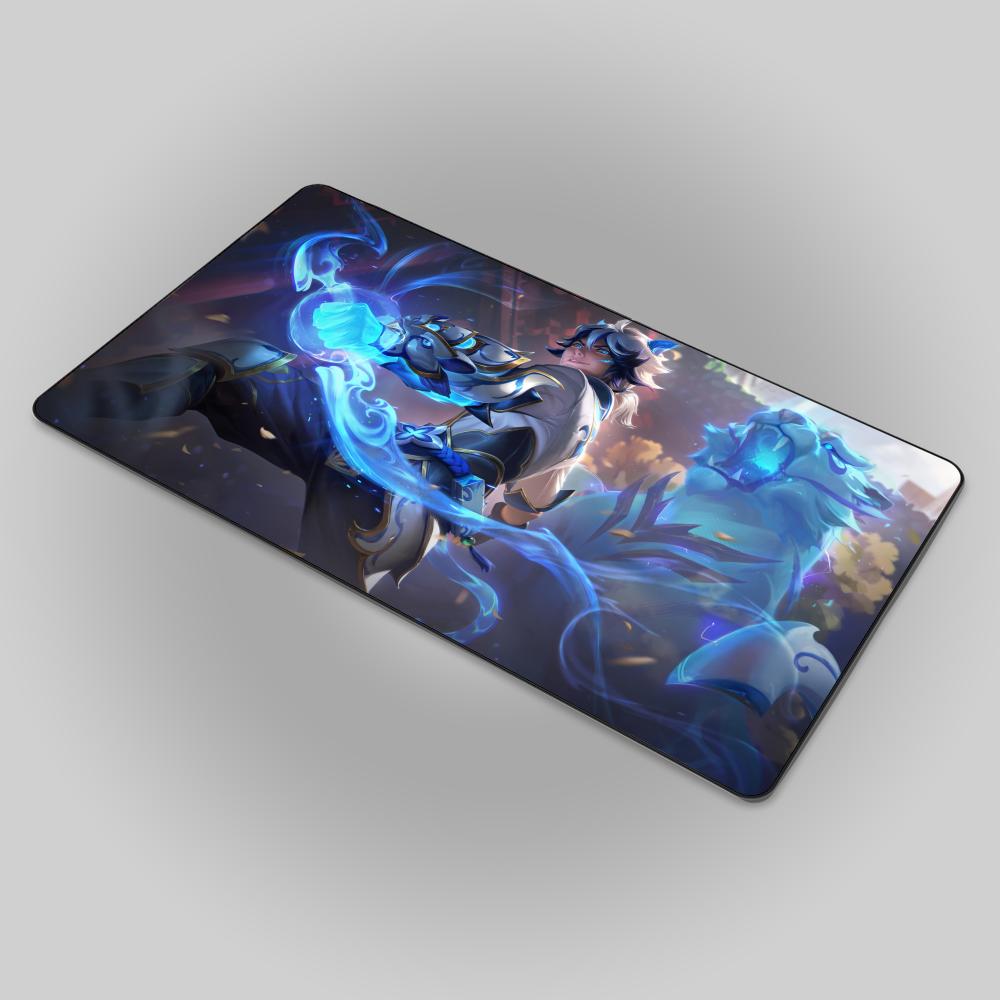 Allleftout Porcelain Protector Ezreal Mouse Pad