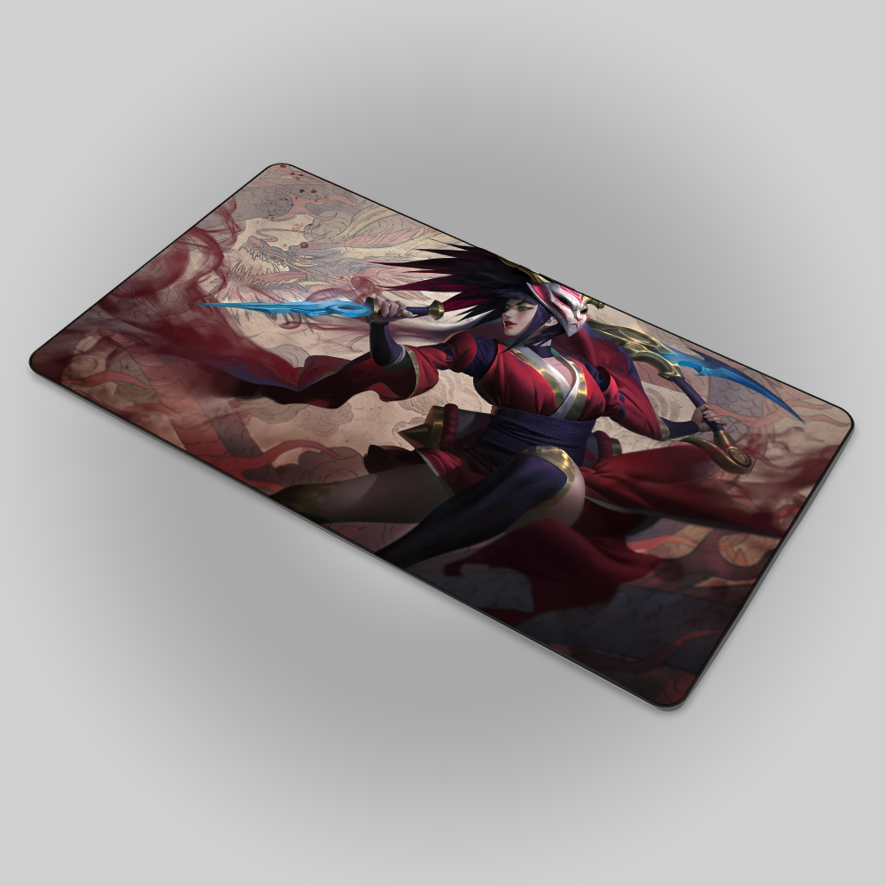 Allleftout Blood Moon Akali Mouse Pad