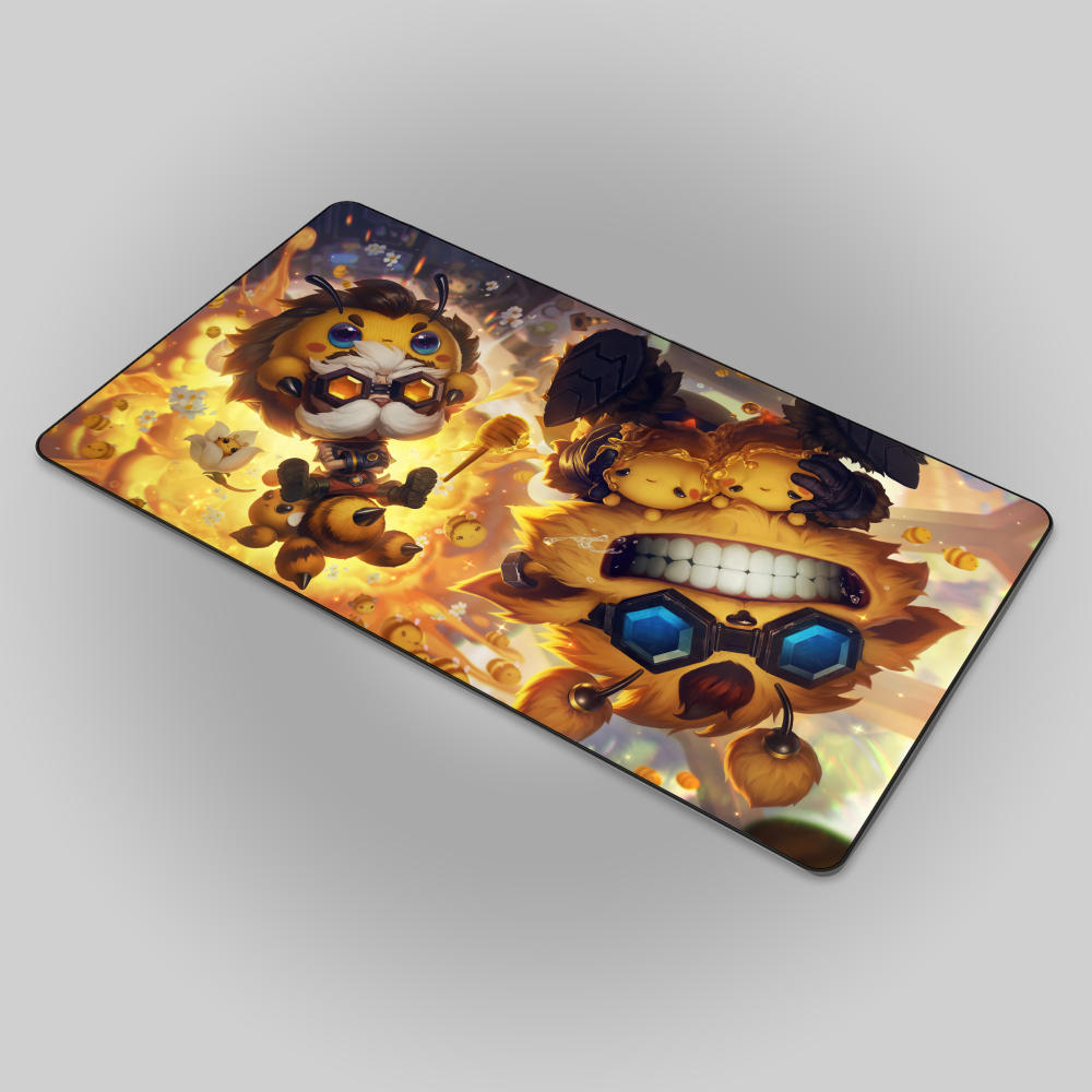 Allleftout Heimerstinger And Bzzziggs Mouse Pad