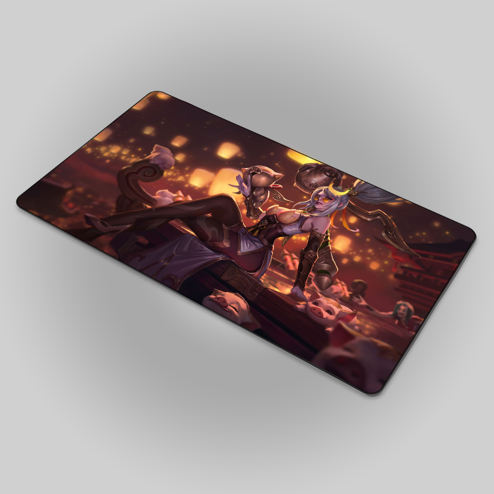 Allleftout Firecracker Vayne Prestige Edition Mouse Pad