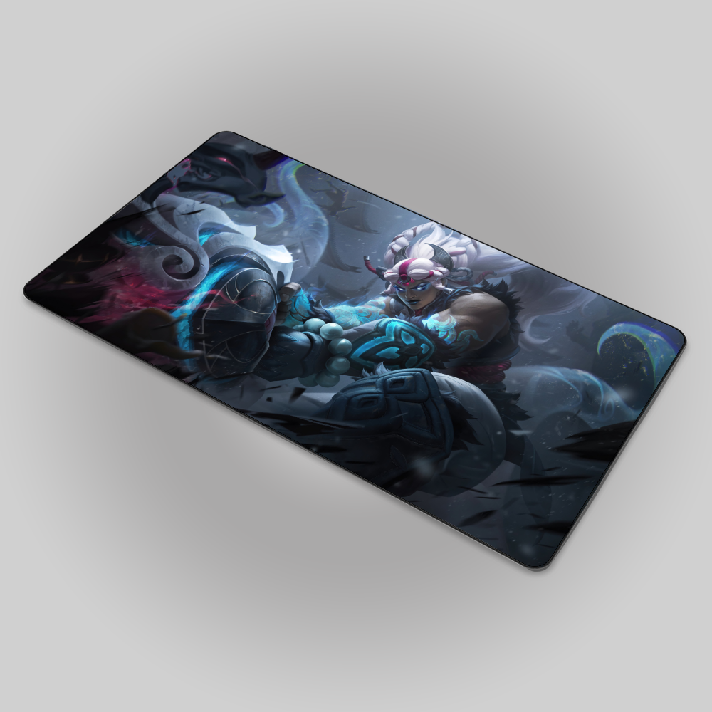 Allleftout Snow Moon Illaoi Mouse Pad