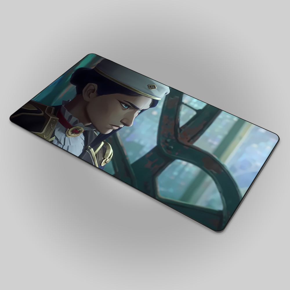 Allleftout Commander Caitlyn Arcane 2 Mouse Pad