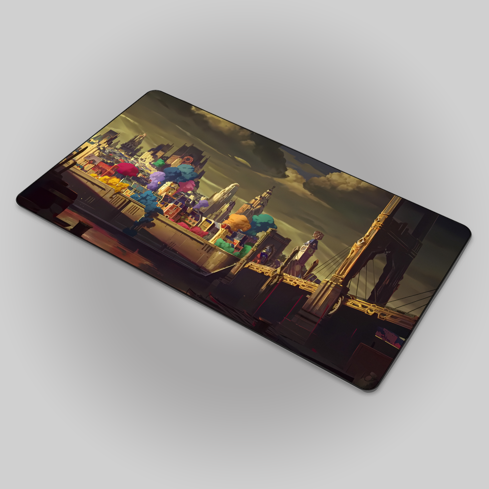 Allleftout Piltover Ganked By Jinx Arcane 2 Mouse Pad