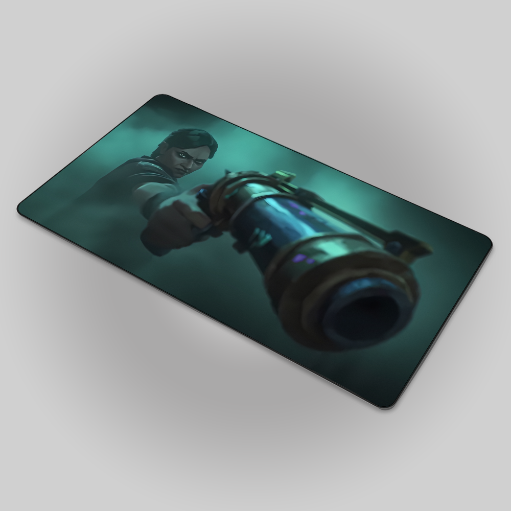 Allleftout Sevika From Arcane 2 Mouse Pad