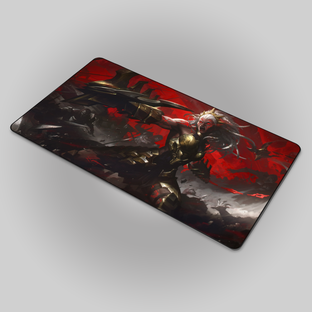 Allleftout Chosen Of The Wolf Ambessa Mouse Pad