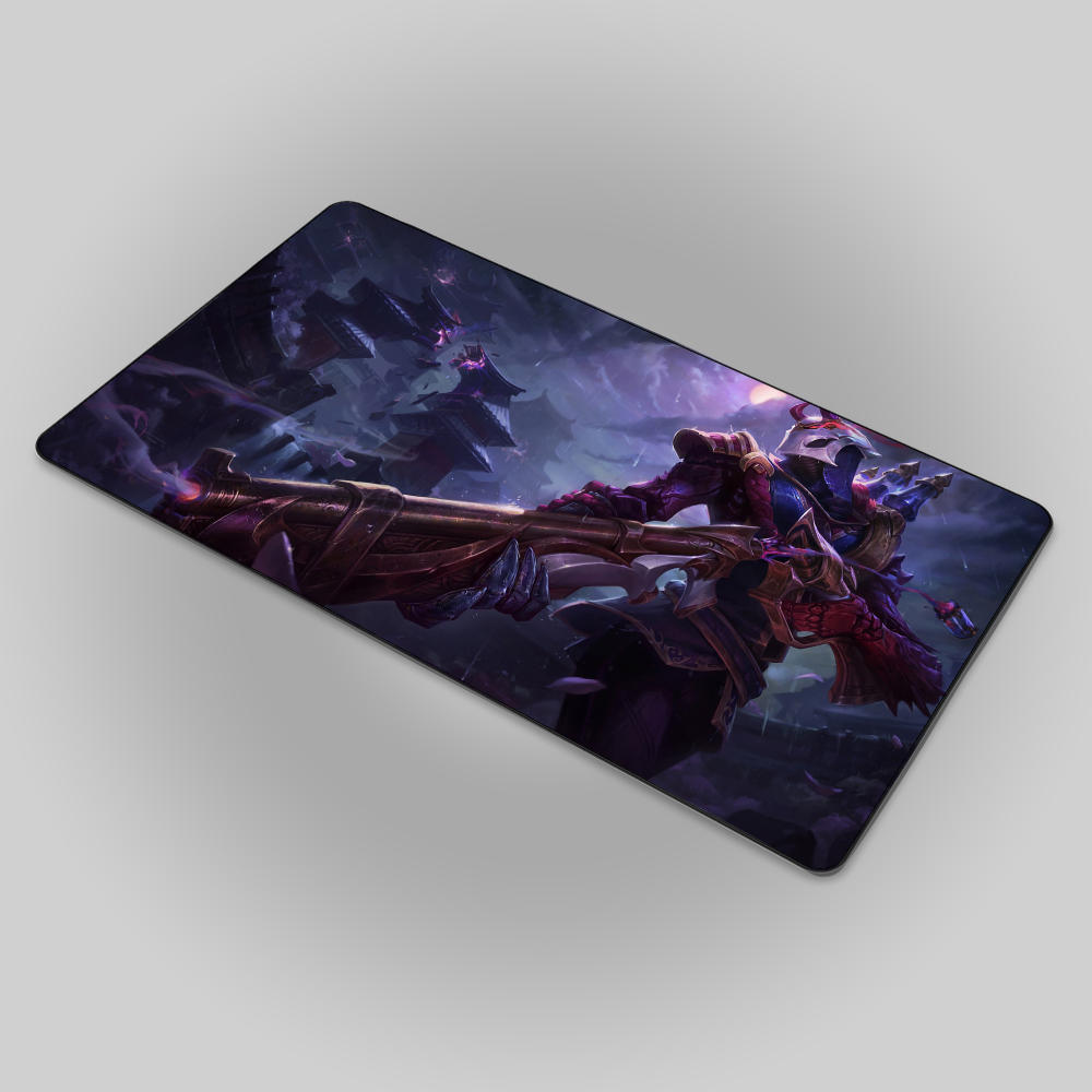 Allleftout Blood Moon Jhin Mouse Pad