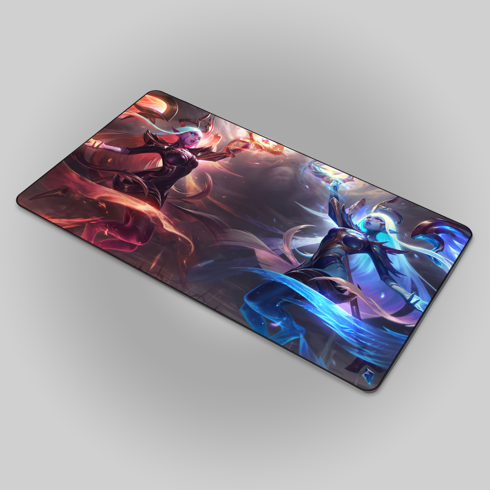 Allleftout Dawnbringer And Nightbringer Soraka Mouse Pad