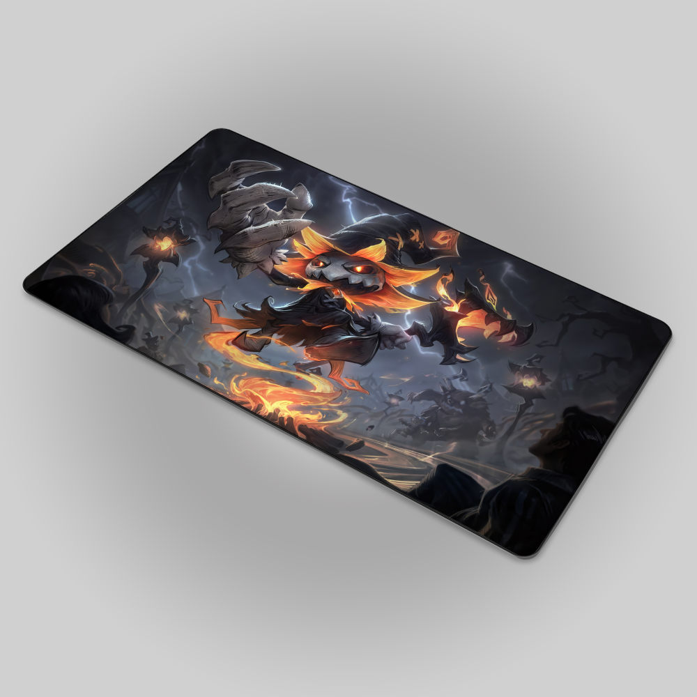 Allleftout Fright Night Veigar Mouse Pad