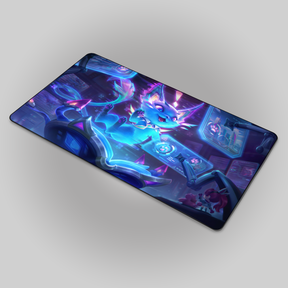 Allleftout Cyber Cat Yuumi Mouse Pad