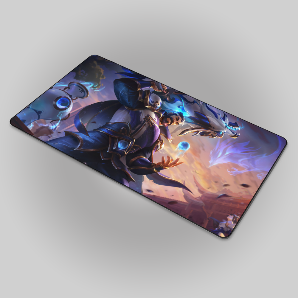 Allleftout Porcelain Graves Mouse Pad