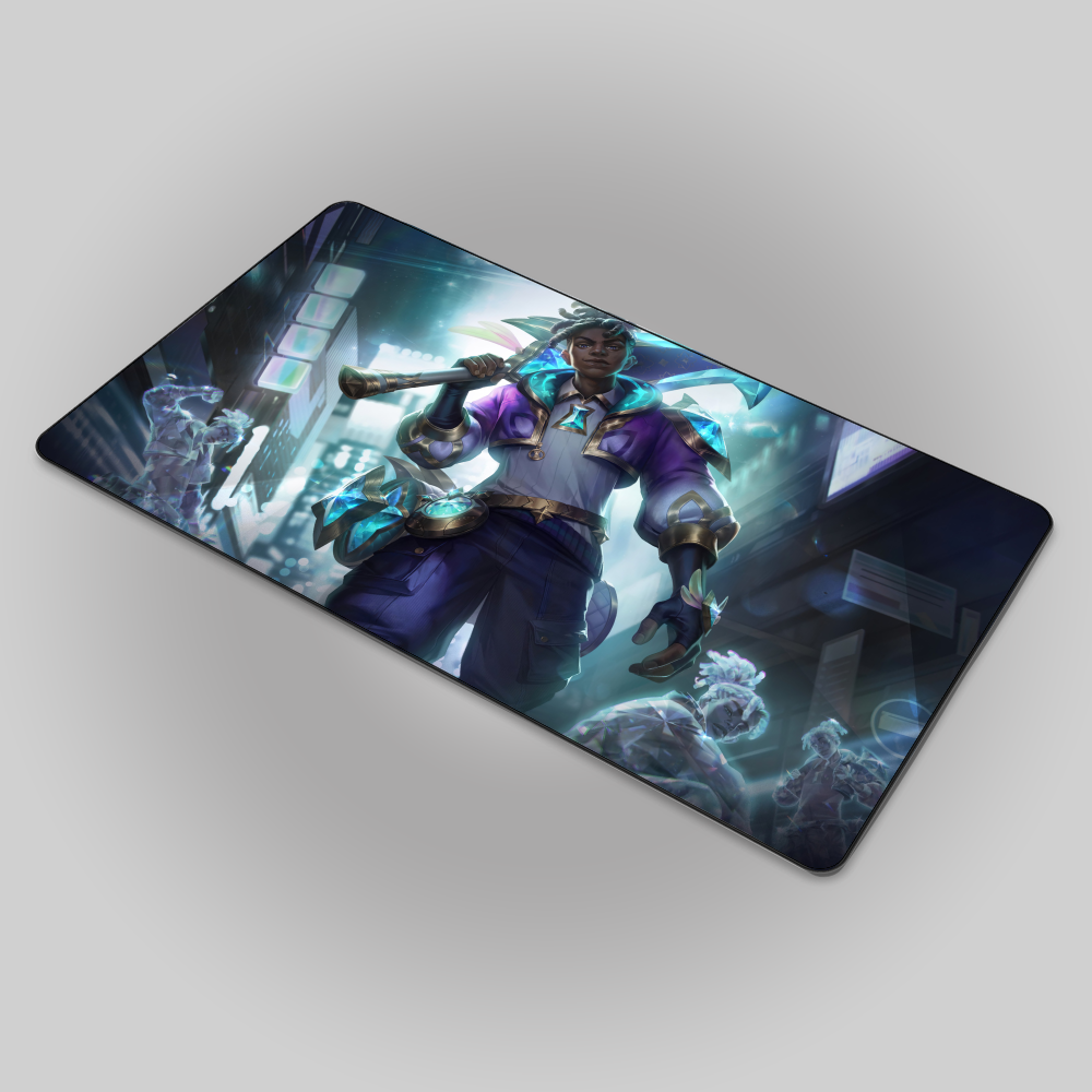 Allleftout Prestige Star Guardian Ekko Mouse Pad